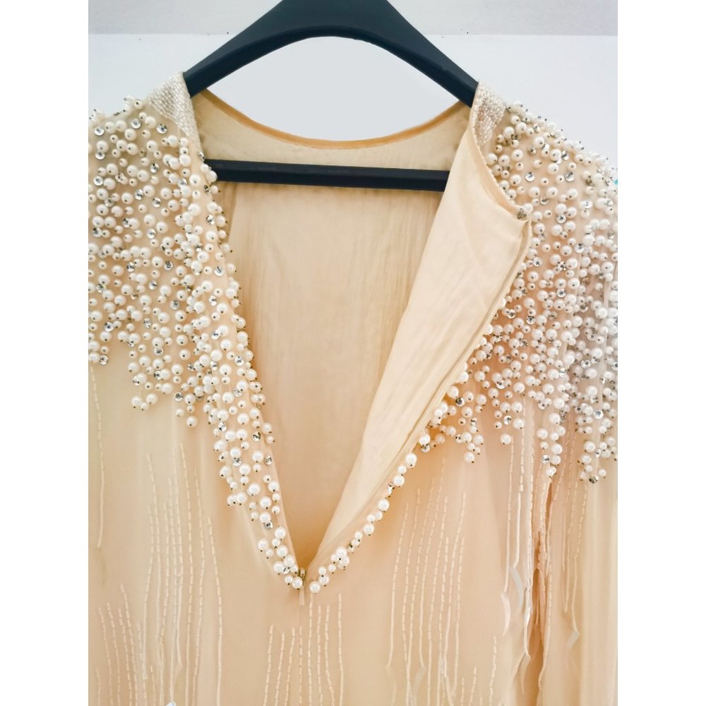 Handmade 1980s evening gown - Picture 5 of 6